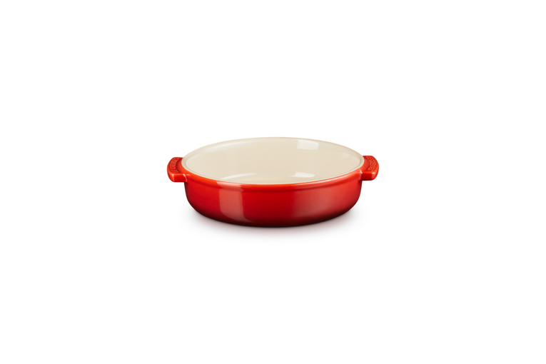 Le Creuset set van 2 Aardewerken Tapasschalen Kersenrood 14CM 0,45L
