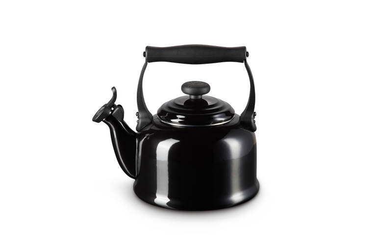 Le Creuset Tradition Fluitketel Ebbenzwart 2,1L