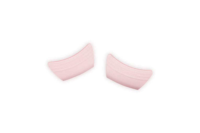 Le Creuset 2 Silicone Handvatten Shell Pink 12x6,5CM
