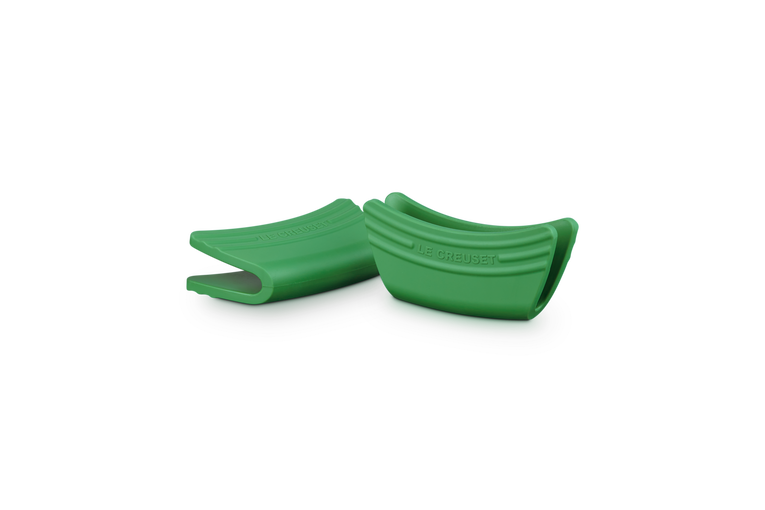 Le Creuset 2 Silicone Handvatten Bamboo Green 12x6,5CM