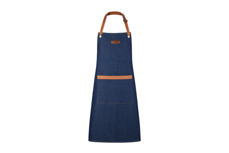 Le Creuset Schort Denim 80x70CM