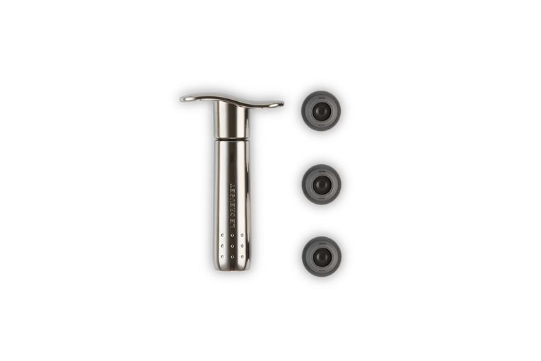 Le Creuset Wijnpomp WA-137 Nikkel Zwart