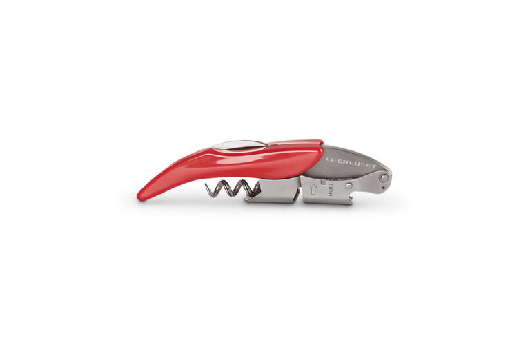 Le Creuset Kelnersmes 2-traps WT-130 Kersenrood