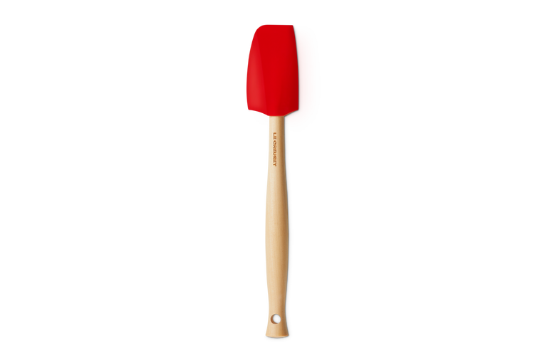 Le Creuset Silicone Premium Kleine Spatel Kersenrood