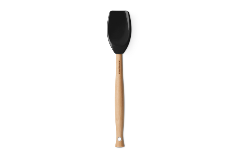 Le Creuset Silicone Premium Lepelspatel Ebbenzwart