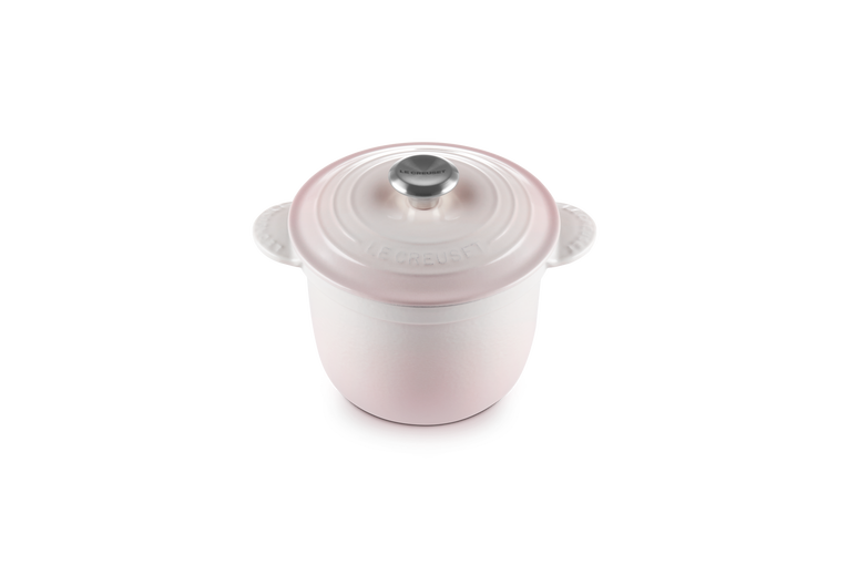Le Creuset Gietijzer Every Cocotte Shell Pink 18CM 2L
