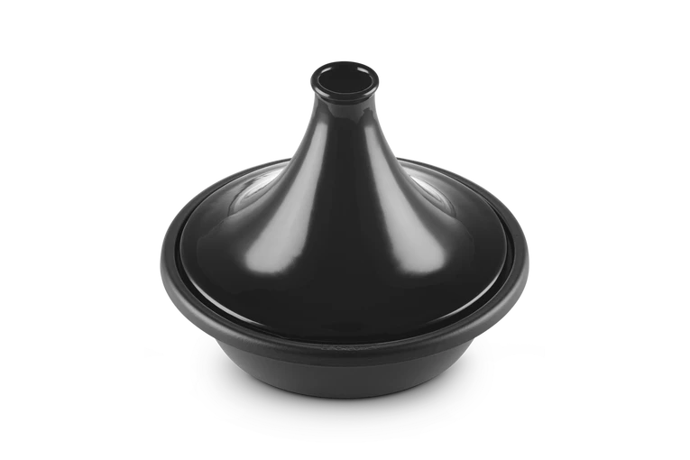 Le Creuset Gietijzer Tajine Ebbenzwart