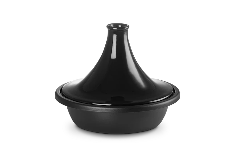 Le Creuset Gietijzer Tajine Ebbenzwart
