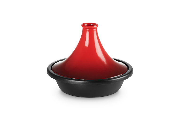 Le Creuset Gietijzer Tajine Kersenrood