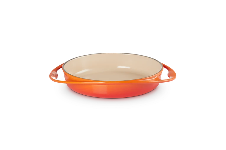 Le Creuset Gietijzer Tatin-Taartvorm Oranjerood 28cm 2,6L