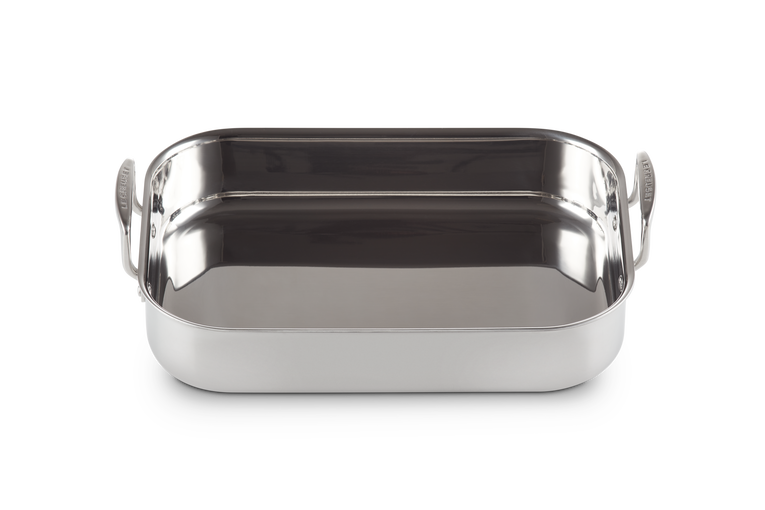 Le Creuset RVS Rechthoekige Braadslede35x27CM