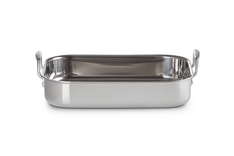 Le Creuset RVS Rechthoekige Braadslede35x27CM