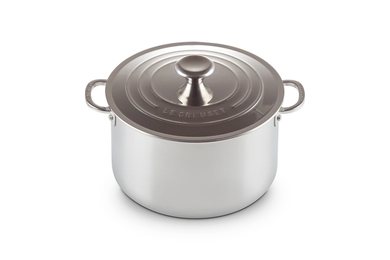 Le Creuset RVS Hoge Kookpan 24CM 6,6L