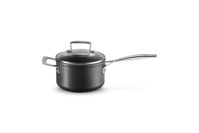 Le Creuset Anti-Aanbak Steelpan met handvat en deksel