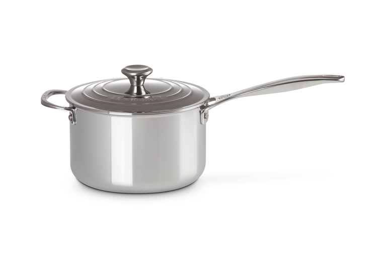 Le Creuset RVS Steelpan met extra handvat 20CM 3,8L