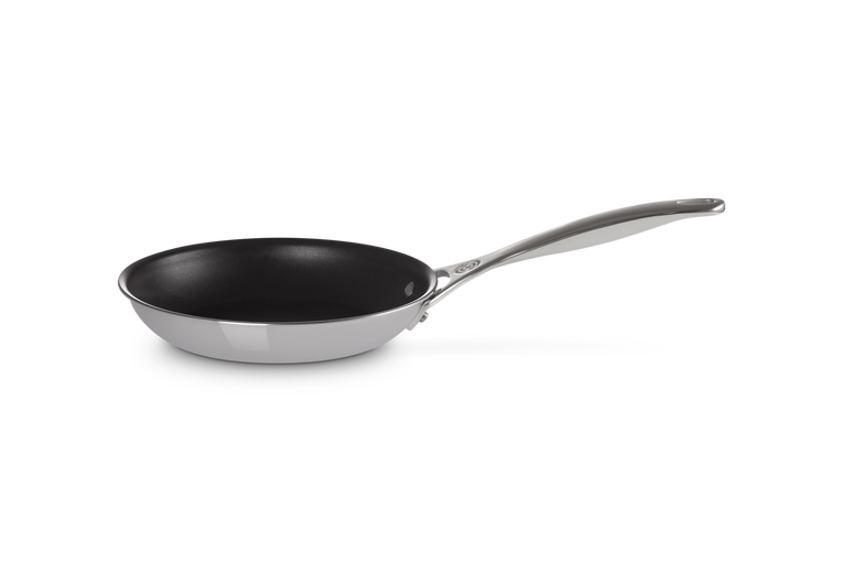 Le Creuset RVS Koekenpan met anti-aanbak Le Creuset RVS Koekenpan met anti-aanbak