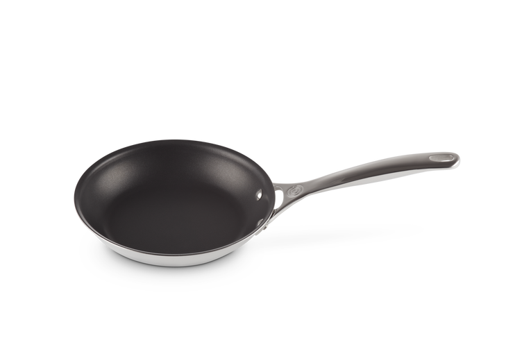 Le Creuset RVS Koekenpan met anti-aanbak