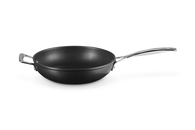 Le Creuset Anti-Aanbak Sauteerpan met extra handvat