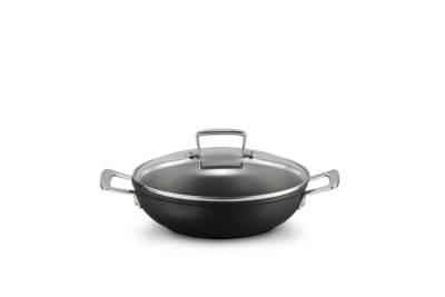 Le Creuset Anti-Aanbak Provençcaalse Sauteerpan met glazen deksel