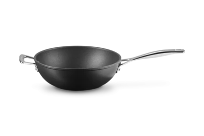 Le Creuset Anti-Aanbak Wokpan met extra handvat