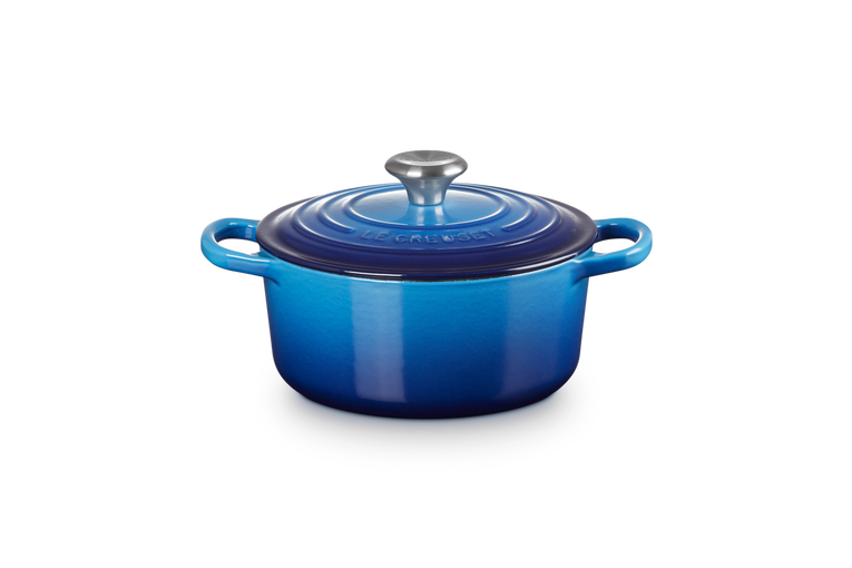 Le Creuset Gietijzer Ronde Stoofpan Azure