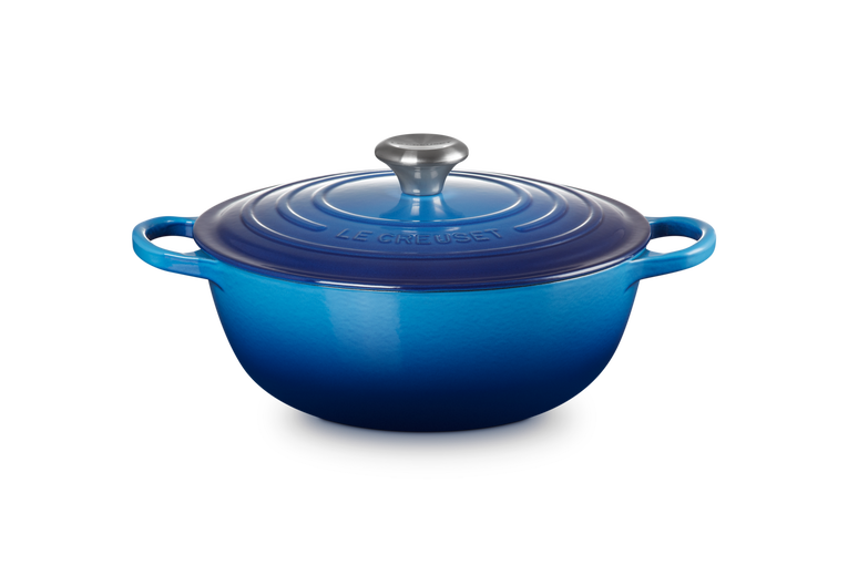 Le Creuset Gietijzer Marmite Azure 26CM 5,3L