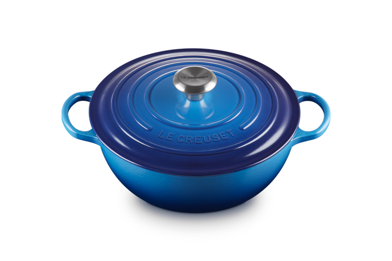 Le Creuset Gietijzer Marmite Azure 26CM 5,3L