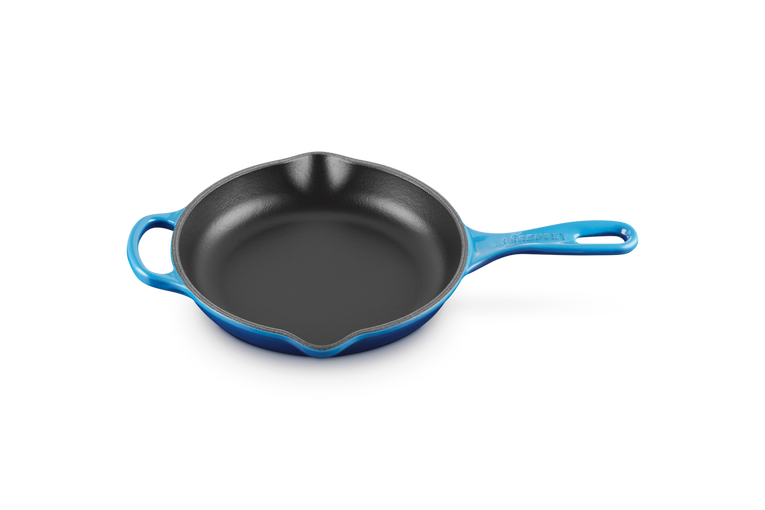 Le Creuset Gietijzer Ronde Skillet Azure