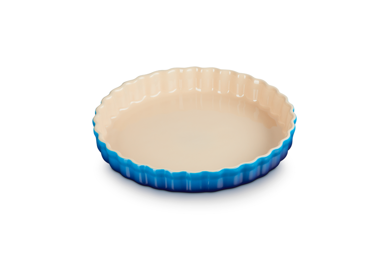Le Creuset Aardewerken Taartvorm Azure 28CM 2,1L
