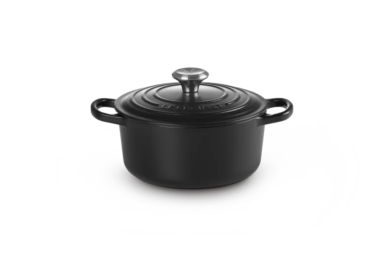 Le Creuset Signature Ronde Braadpan Mat Zwart