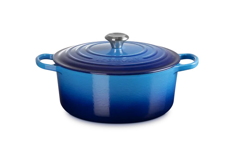 Le Creuset Signature Ronde Braadpan Azure