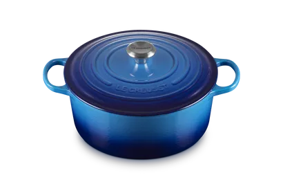 Le Creuset Signature Ronde Braadpan Azure