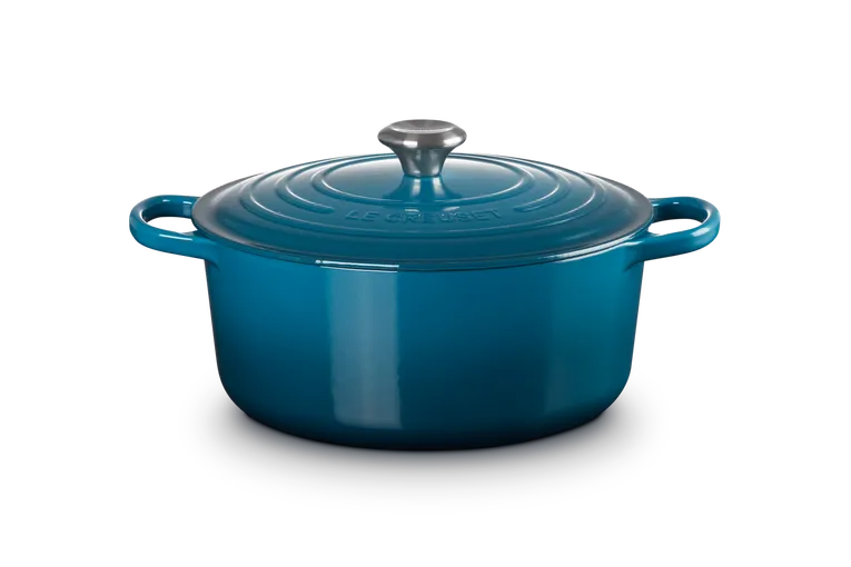 Le Creuset Signature Ronde Braadpan Deep teal