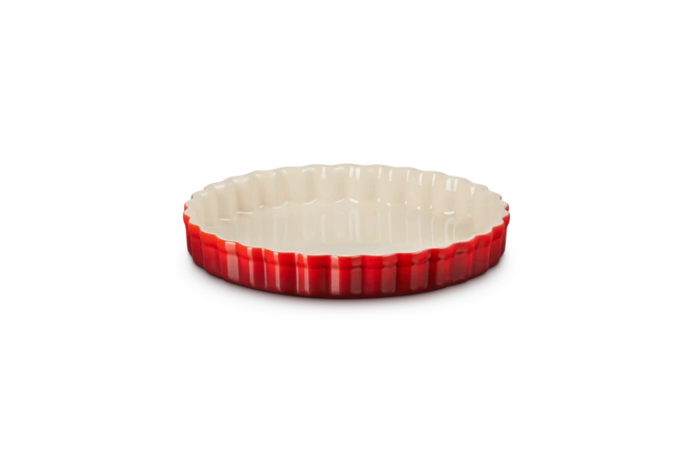 Le Creuset Aardewerken Taartvorm Kersenrood