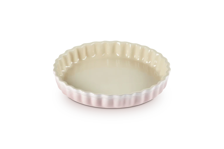 Le Creuset Aardewerken Taartvorm Shell Pink 28CM 2,1L
