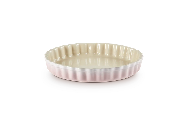 Le Creuset Aardewerken Taartvorm Shell Pink 28CM 2,1L