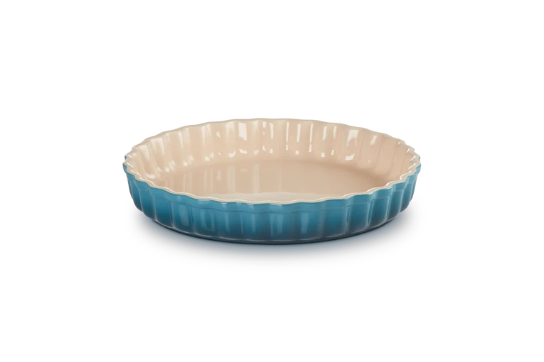 Le Creuset Aardewerken Taartvorm Deep teal 28CM 2,1L