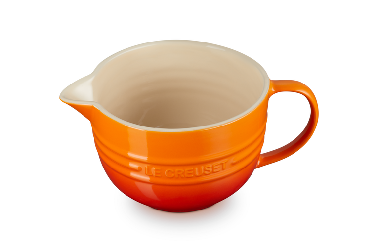 Le Creuset Aardewerken Beslagkom Oranjerood 2L