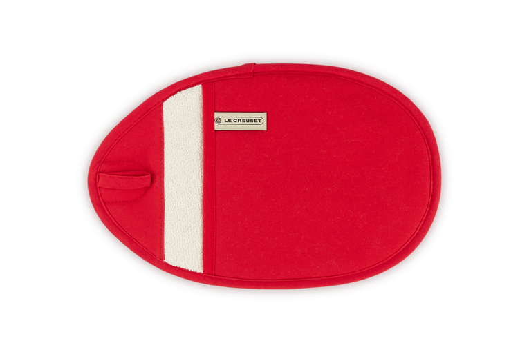 Le Creuset 2 Pannenlappen Kersenrood 32x20CM