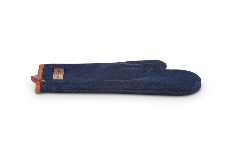 Le Creuset 2 Ovenwanten Denim 32x19CM