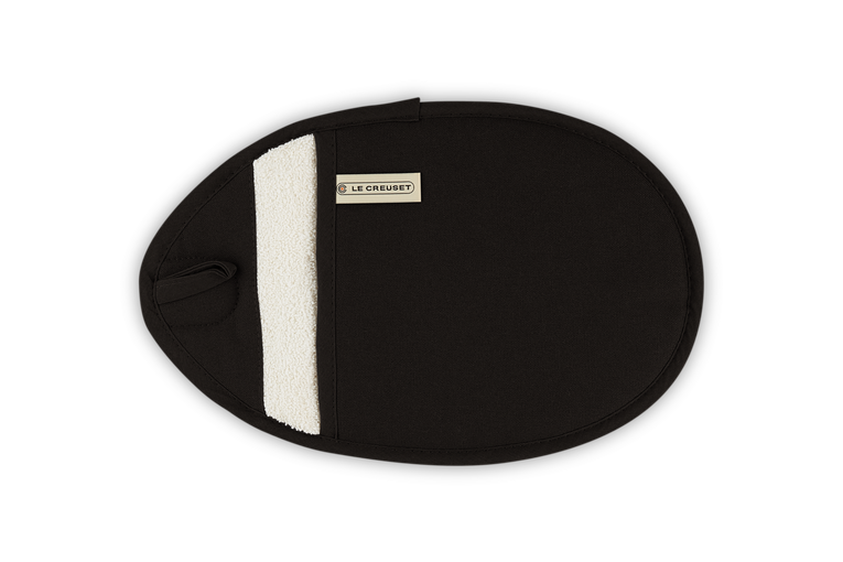 Le Creuset 2 Pannenlappen Zwart 32x20CM