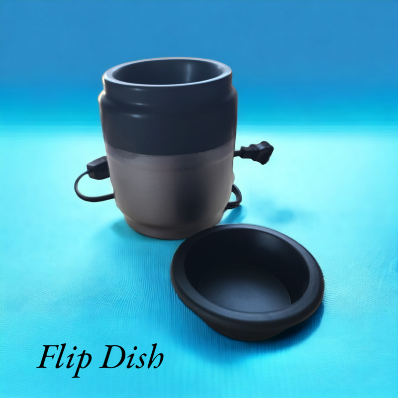 Wax Melt Warmer, Flip Dish
