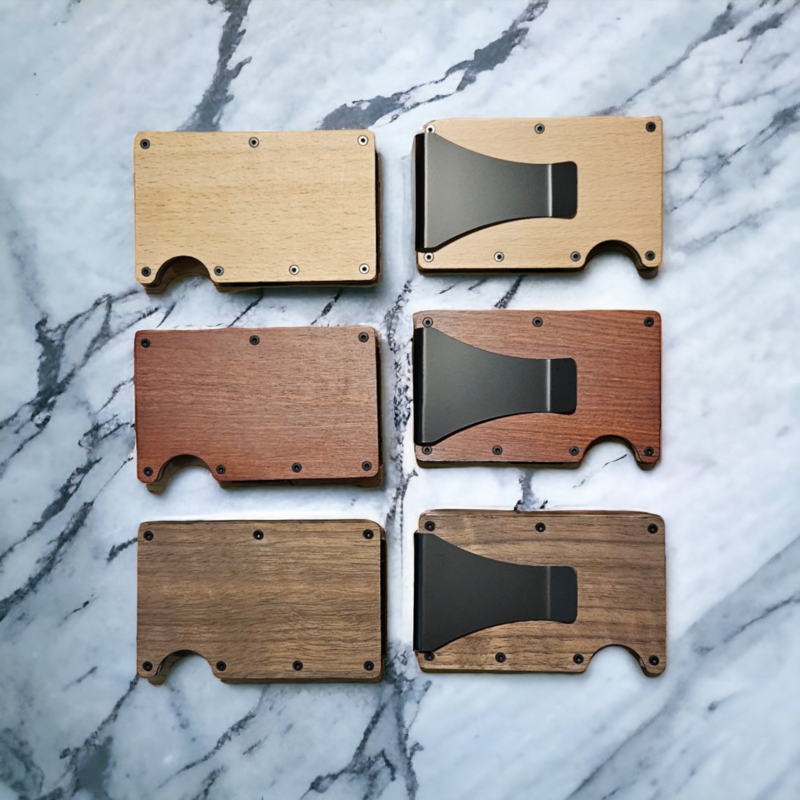 Minimalist Wallet, Wood