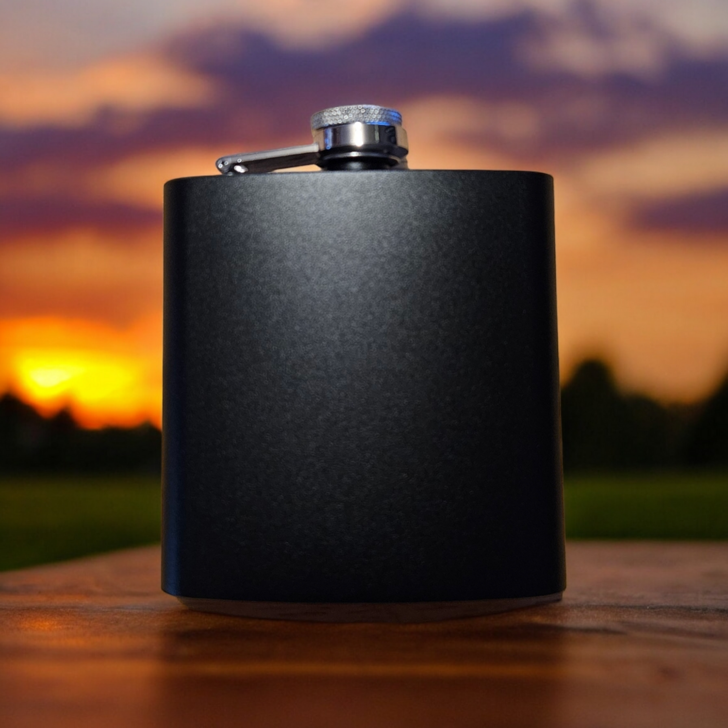Flask, Powder Coated