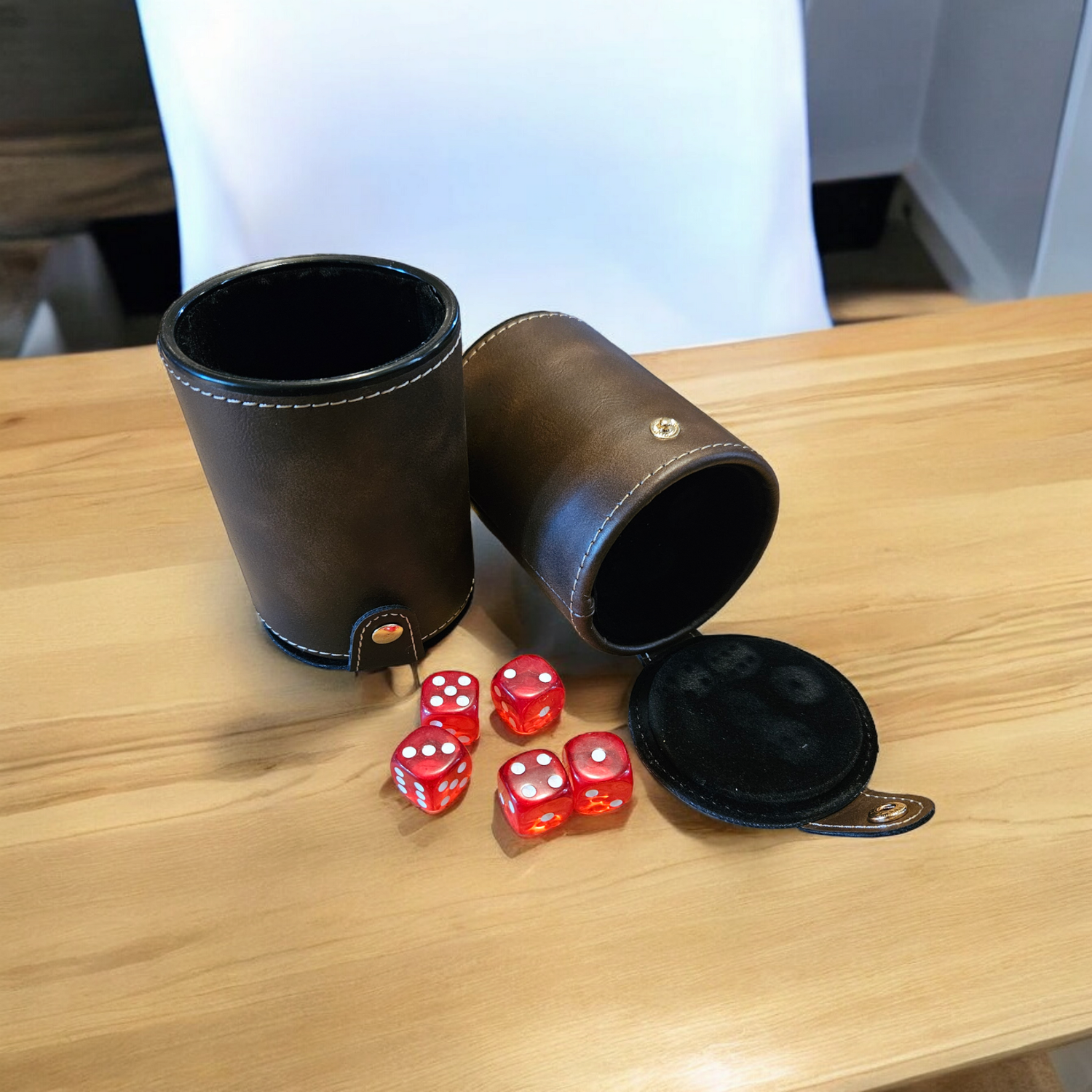 Dice Cup, Leather