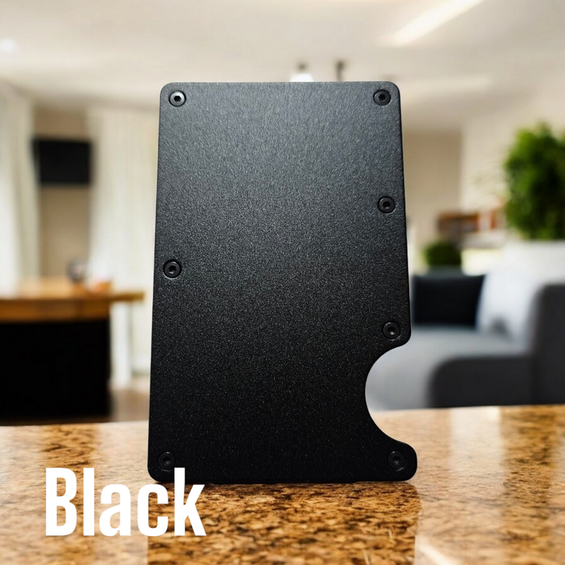 Minimalist Wallet, Anodized Aluminum