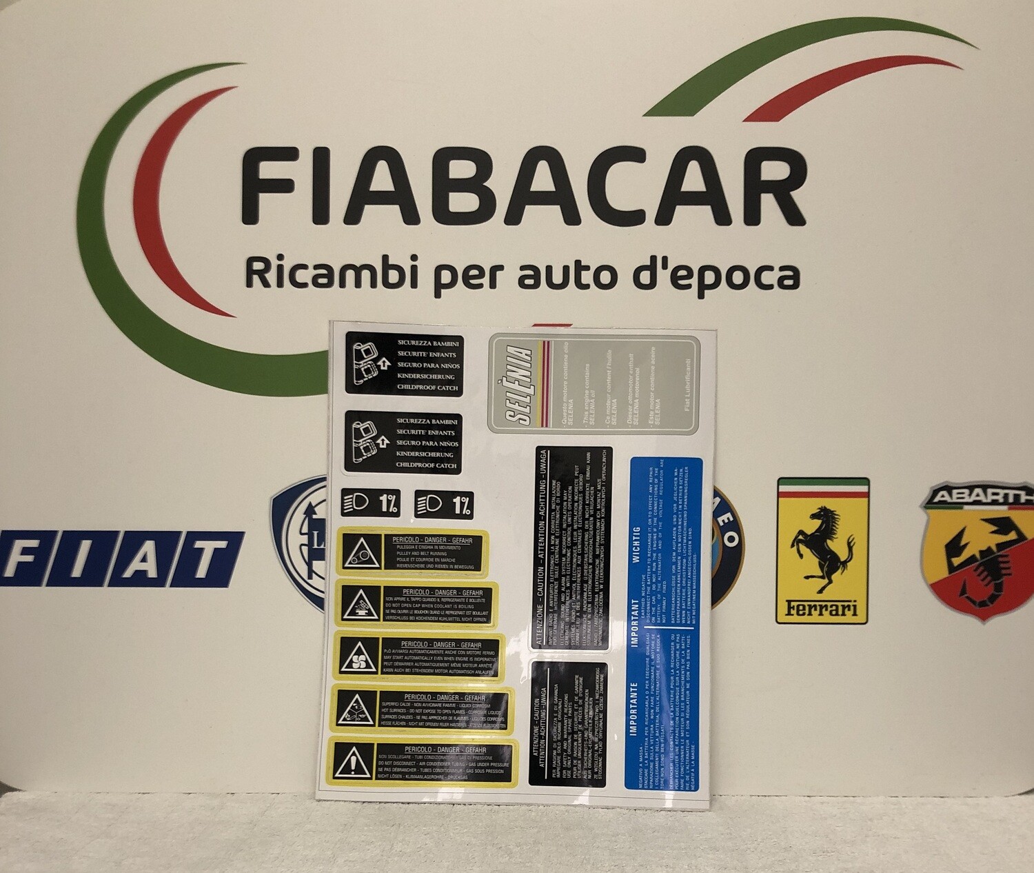 Kit sticker Lancia Delta 93-94