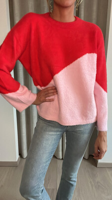 PULLOVER CILOU RED PINK