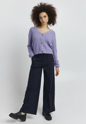 PANTS KATE WIDE DONKERBLAUW