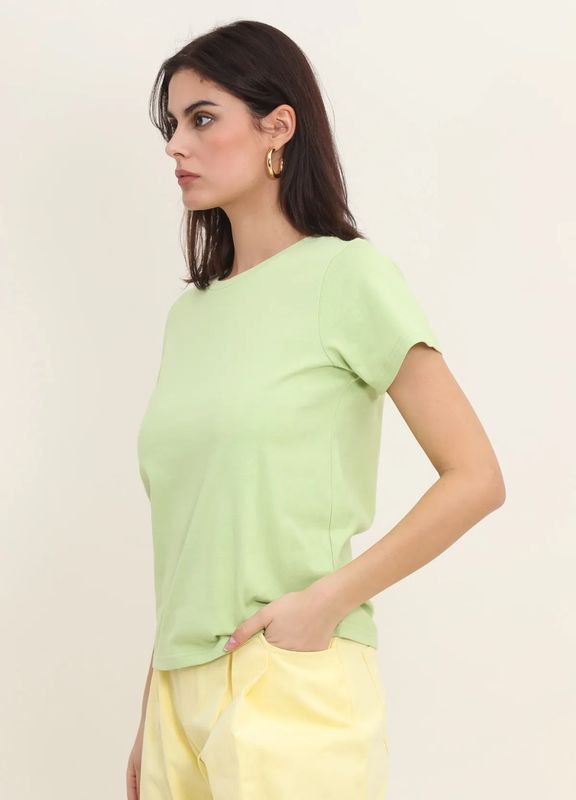 T-SHIRT BASIC GROEN